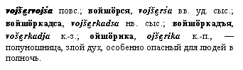 полуношница, злой дух
