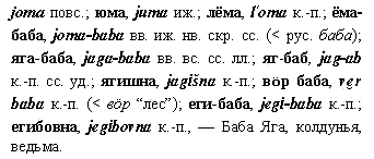 Баба Яга, колдунья, ведьма