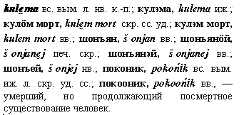 умерший человек