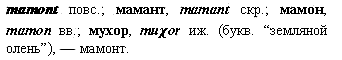 мамонт