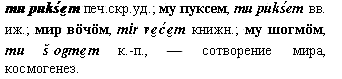 сотворение мира, космогенез