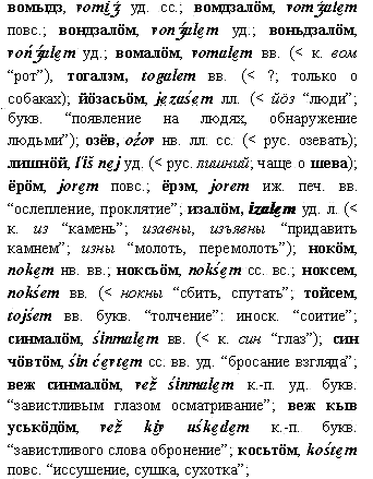 порча, сглаз